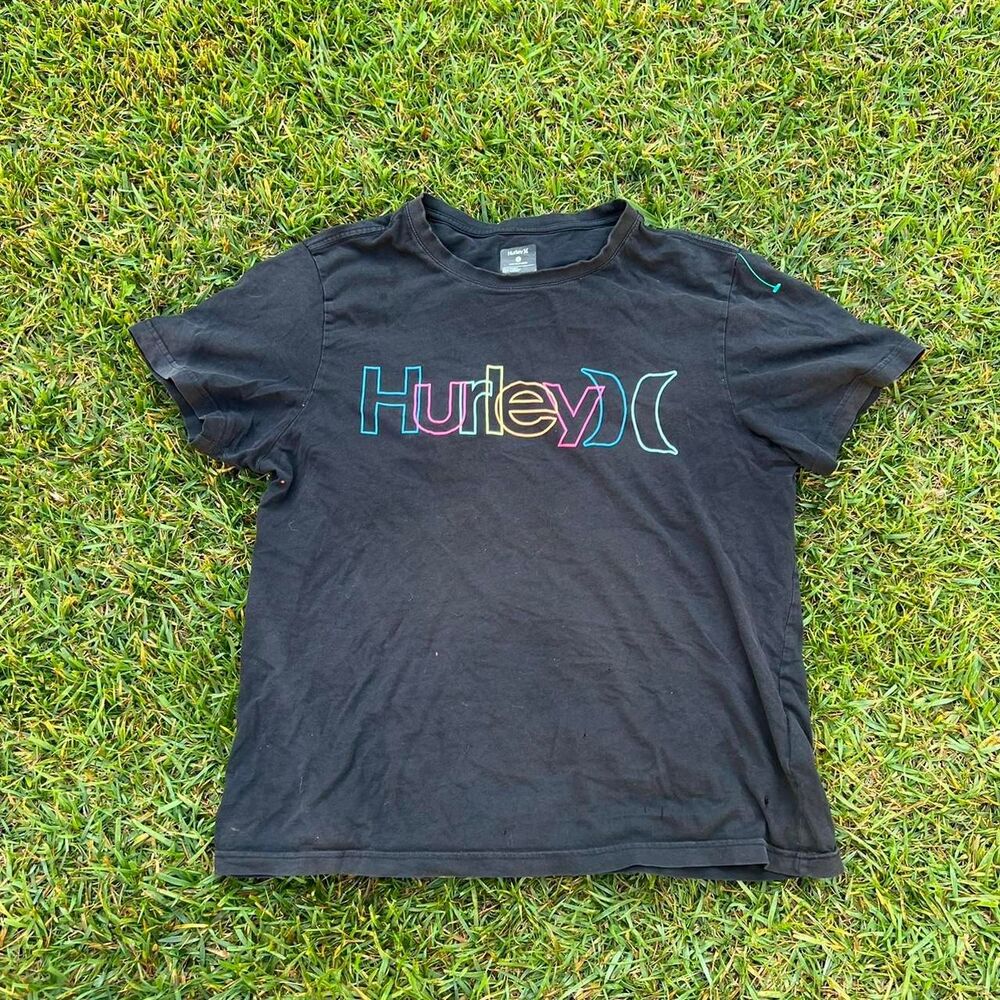 Hurley y2k Skate y2k surf tee rainbow mens size L